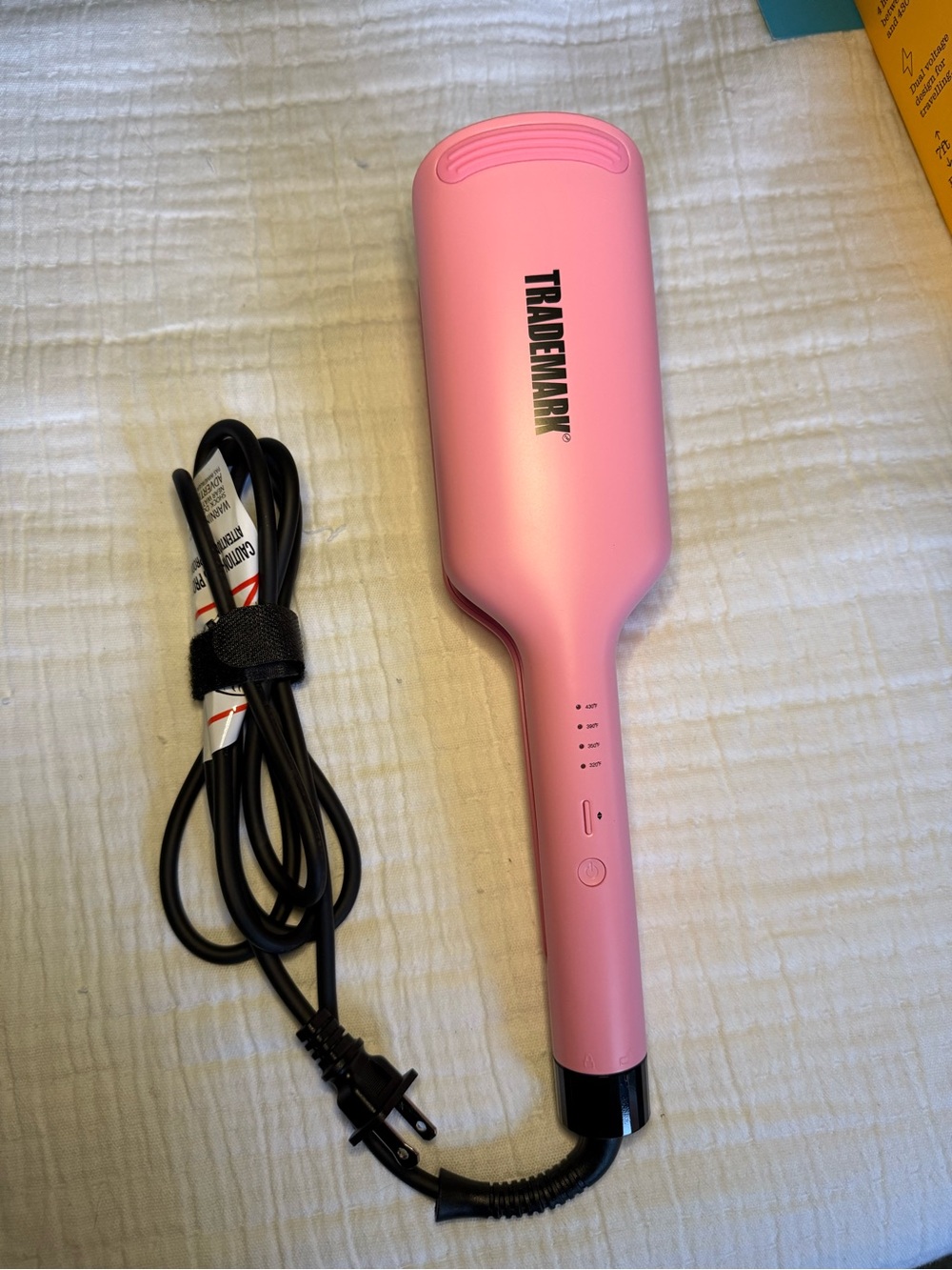 TRADEMARKY Pink Hair Straightening Brush